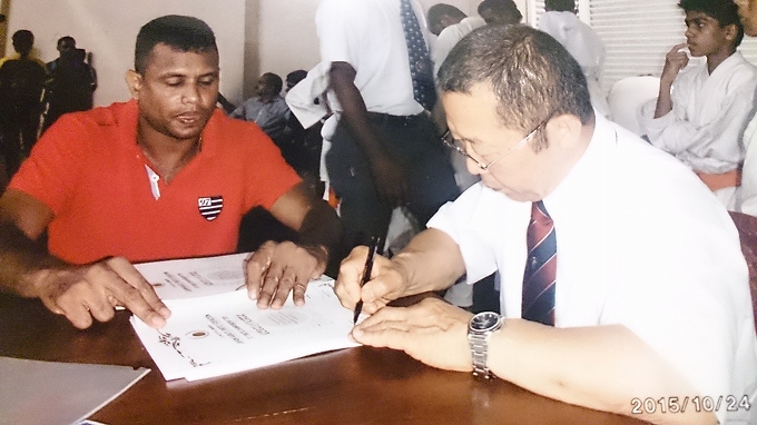 kagawa masayoshi karate laos sriranka shotokan　香川政義　空手