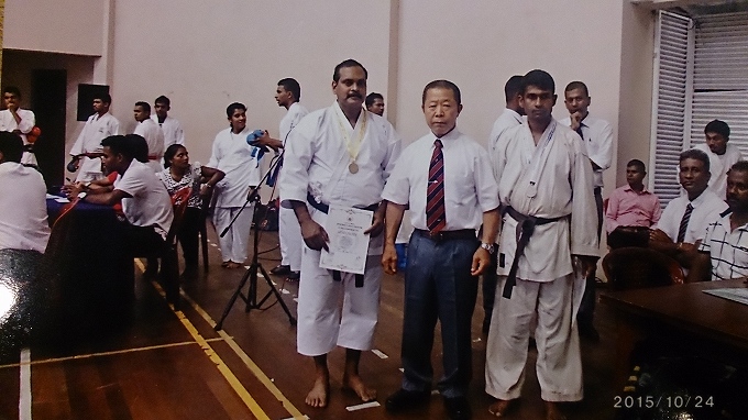 kagawa masayoshi karate laos sriranka shotokan　香川政義　空手