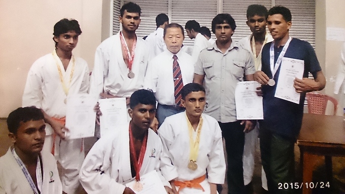 kagawa masayoshi karate laos sriranka shotokan　香川政義　空手