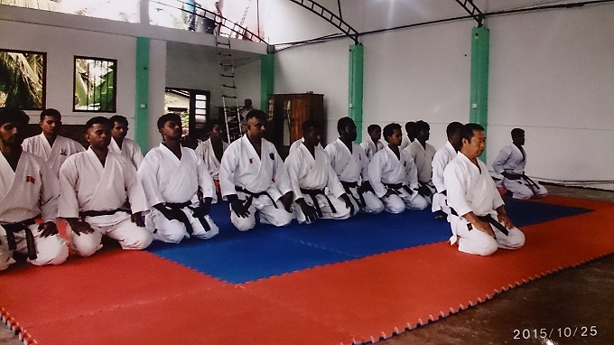 kagawa masayoshi karate laos sriranka shotokan　香川政義　空手