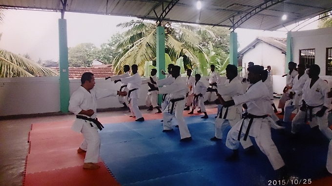 kagawa masayoshi karate laos sriranka shotokan　香川政義　空手