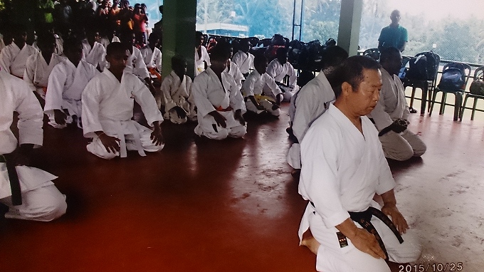 kagawa masayoshi karate laos sriranka shotokan　香川政義　空手