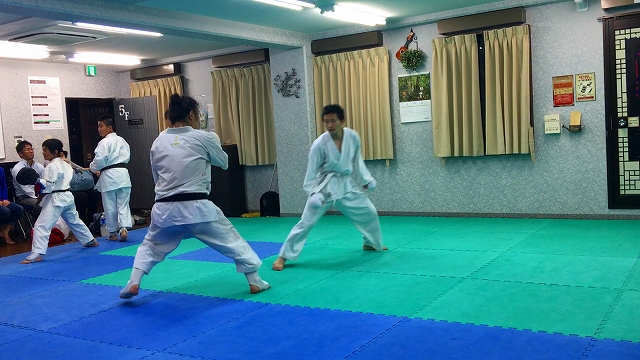 香川政夫師範の実兄の香川政義師範の空手道場　shotokan osaka karate kagawa masayoshi 　大阪府八尾市　東成区　大阪市　伝統流派　松濤館流　松涛連盟　 kagawa masayoshi