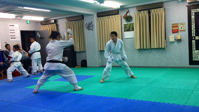 香川政夫師範の実兄の香川政義師範の空手道場　shotokan osaka karate kagawa masayoshi 　大阪府八尾市　東成区　大阪市　伝統流派　松濤館流　松涛連盟　 kagawa masayoshi