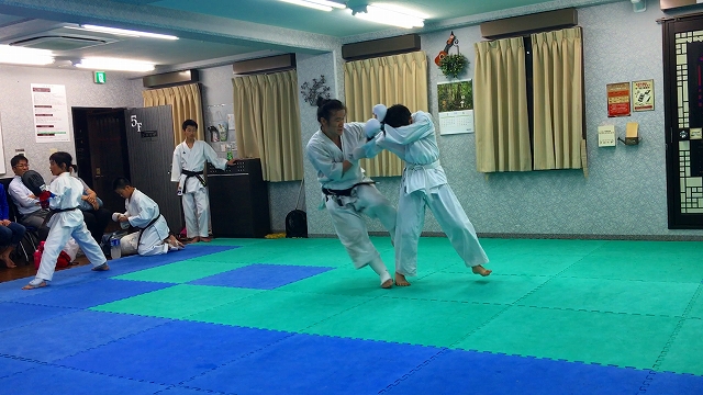香川政夫師範の実兄の香川政義師範の空手道場　shotokan osaka karate kagawa masayoshi 　大阪府八尾市　東成区　大阪市　伝統流派　松濤館流　松涛連盟　 kagawa masayoshi