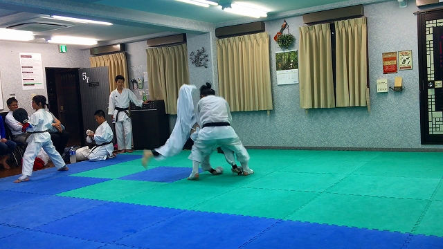 香川政夫師範の実兄の香川政義師範の空手道場　shotokan osaka karate kagawa masayoshi 　大阪府八尾市　東成区　大阪市　伝統流派　松濤館流　松涛連盟　 kagawa masayoshi