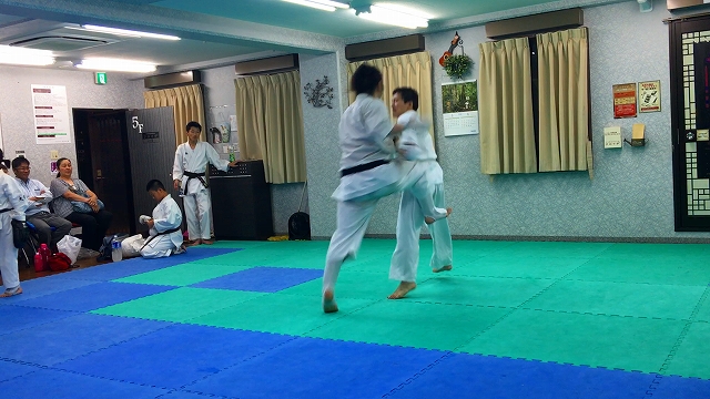 香川政夫師範の実兄の香川政義師範の空手道場　shotokan osaka karate kagawa masayoshi 　大阪府八尾市　東成区　大阪市　伝統流派　松濤館流　松涛連盟　 kagawa masayoshi