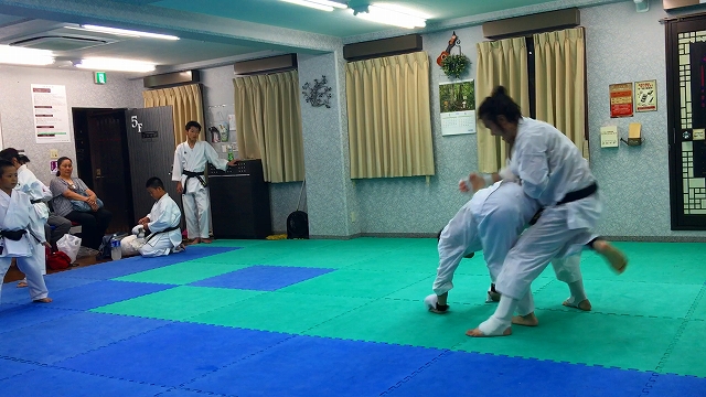 香川政夫師範の実兄の香川政義師範の空手道場　shotokan osaka karate kagawa masayoshi 　大阪府八尾市　東成区　大阪市　伝統流派　松濤館流　松涛連盟　 kagawa masayoshi