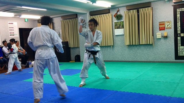 香川政夫師範の実兄の香川政義師範の空手道場　shotokan osaka karate kagawa masayoshi 　大阪府八尾市　東成区　大阪市　伝統流派　松濤館流　松涛連盟　 kagawa masayoshi