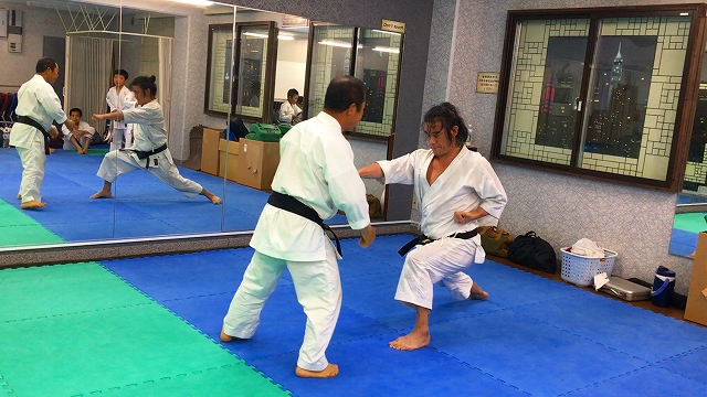 香川政夫師範の実兄の香川政義師範の空手道場　shotokan osaka karate kagawa masayoshi 　大阪府八尾市　東成区　大阪市　伝統流派　松濤館流　松涛連盟　 kagawa masayoshi