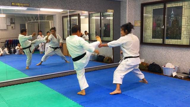 香川政夫師範の実兄の香川政義師範の空手道場　shotokan osaka karate kagawa masayoshi 　大阪府八尾市　東成区　大阪市　伝統流派　松濤館流　松涛連盟　 kagawa masayoshi