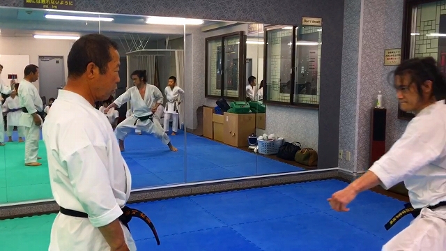 香川政夫師範の実兄の香川政義師範の空手道場　shotokan osaka karate kagawa masayoshi 　大阪府八尾市　東成区　大阪市　伝統流派　松濤館流　松涛連盟　 kagawa masayoshi