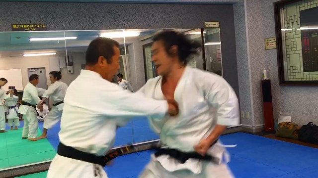 香川政夫師範の実兄の香川政義師範の空手道場　shotokan osaka karate kagawa masayoshi 　大阪府八尾市　東成区　大阪市　伝統流派　松濤館流　松涛連盟　 kagawa masayoshi